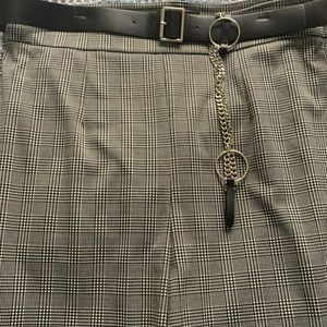 Pant/long knit( black and white)